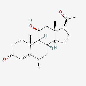 Chemical structure of Medrysone