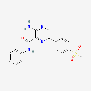 Chemical structure of VE-821