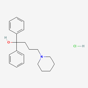 Chemical structure of Diphenidol HCl