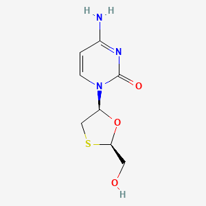 Chemical structure of Lamivudine