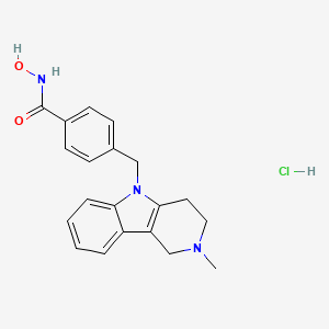 Chemical structure of Tubastatin A HCl