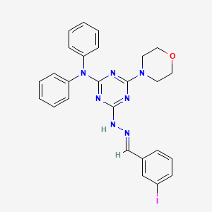 Chemical structure of Vacuolin-1