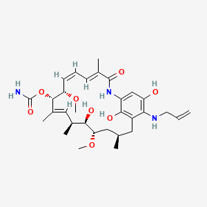 Chemical structure of Retaspimycin
