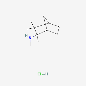 Chemical structure of Mecamylamine hydrochloride