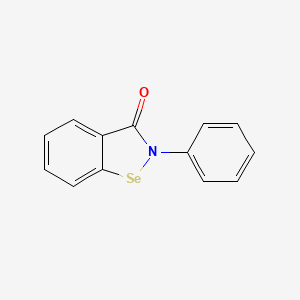 Chemical structure of Ebselen