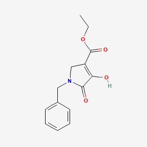 Chemical structure of EBPC