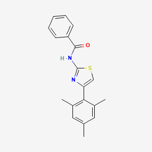 Chemical structure of INH6