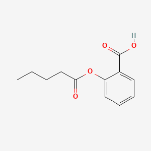 Chemical structure of Valeroyl Salicylate