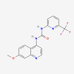 Chemical structure of A 1070722