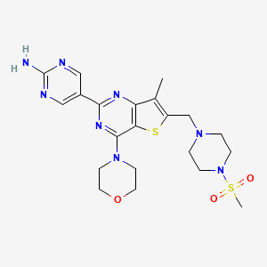 Chemical structure of GNE-477