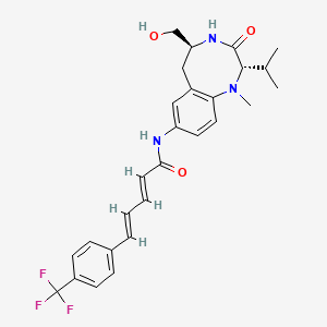 Chemical structure of alpha-APP Modulator