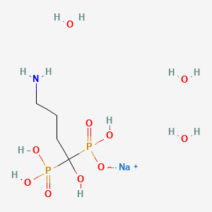 Chemical structure of Alendronate Sodium
