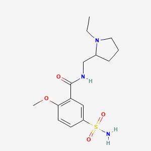 Chemical structure of Sulpiride