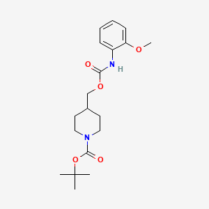 Chemical structure of GW 542573X
