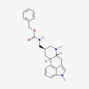 Chemical structure of Metergoline