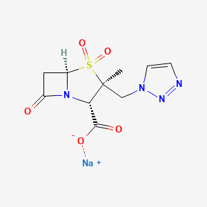 Chemical structure of Tazobactam Sodium