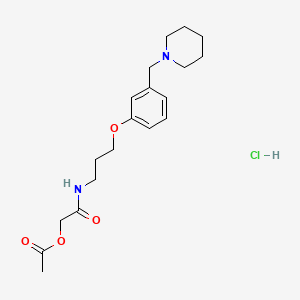 Chemical structure of Roxatidine Acetate HCl