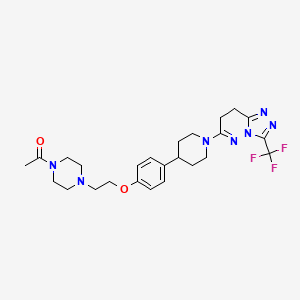 Chemical structure of AZD3514