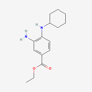 Chemical structure of Ferrostatin-1
