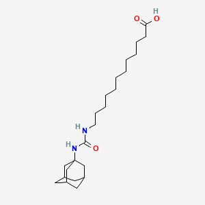 Chemical structure of AUDA