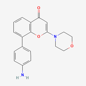 Chemical structure of PI 828