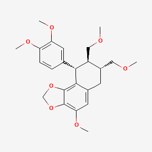 Chemical structure of Hypophyllanthin
