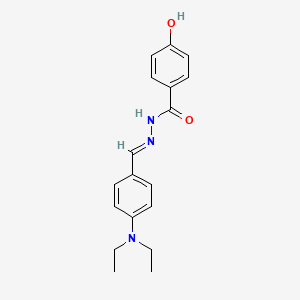 Chemical structure of DY131