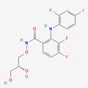 Chemical structure of PD0325901