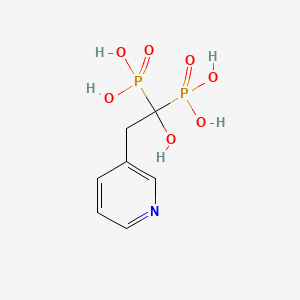 Chemical structure of Risedronate