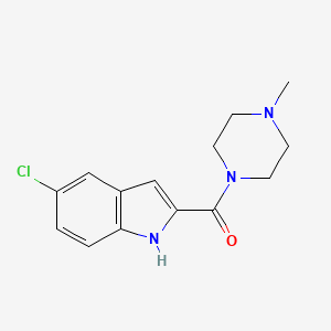 Chemical structure of JNJ-7777120