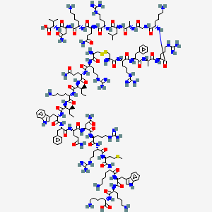 Chemical structure of PKC ζ pseudosubstrate