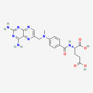 Chemical structure of Methotrexate