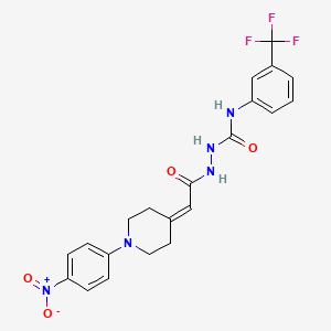 Chemical structure of Thyroid Hormone Receptor Antagonist (1-850)