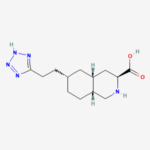 Chemical structure of Tezampanel