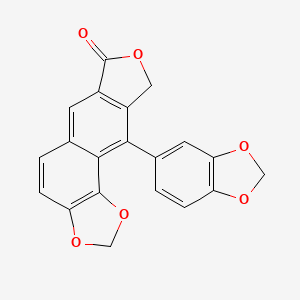 Chemical structure of Helioxanthin