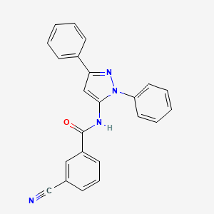 Chemical structure of CDPPB