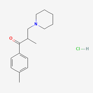 Chemical structure of Tolperisone HCl