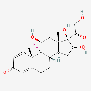 Chemical structure of Triamcinolone