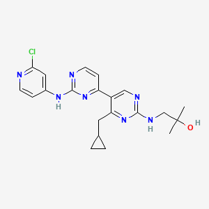 Chemical structure of VPS34-IN1
