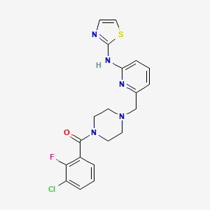Chemical structure of MK-8745