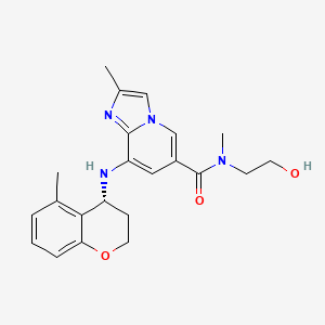 Chemical structure of PF-03716556