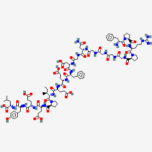 Chemical structure of Bivalirudin
