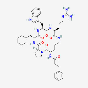 Chemical structure of PMX 205