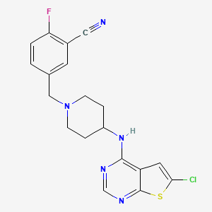 Chemical structure of PRX-08066