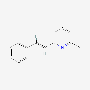 Chemical structure of SIB 1893