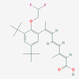 Chemical structure of LG 101506