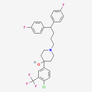 Chemical structure of Penfluridol
