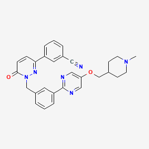 Chemical structure of Tepotinib