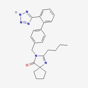Chemical structure of Irbesartan