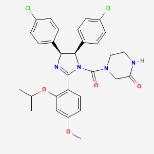 Chemical structure of Nutlin 3